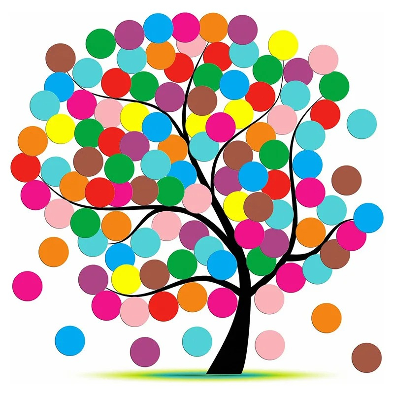 16 Color Label Dot Stickers Se - огляд і ціна Food Storage Labels