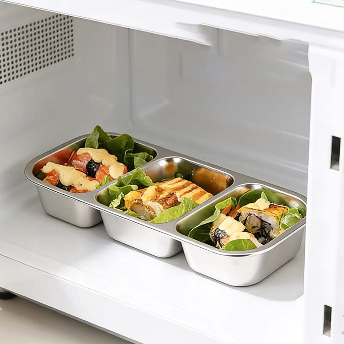 Stainless Steel Food Storage B - огляд і ціна Food Storage Oven Safe