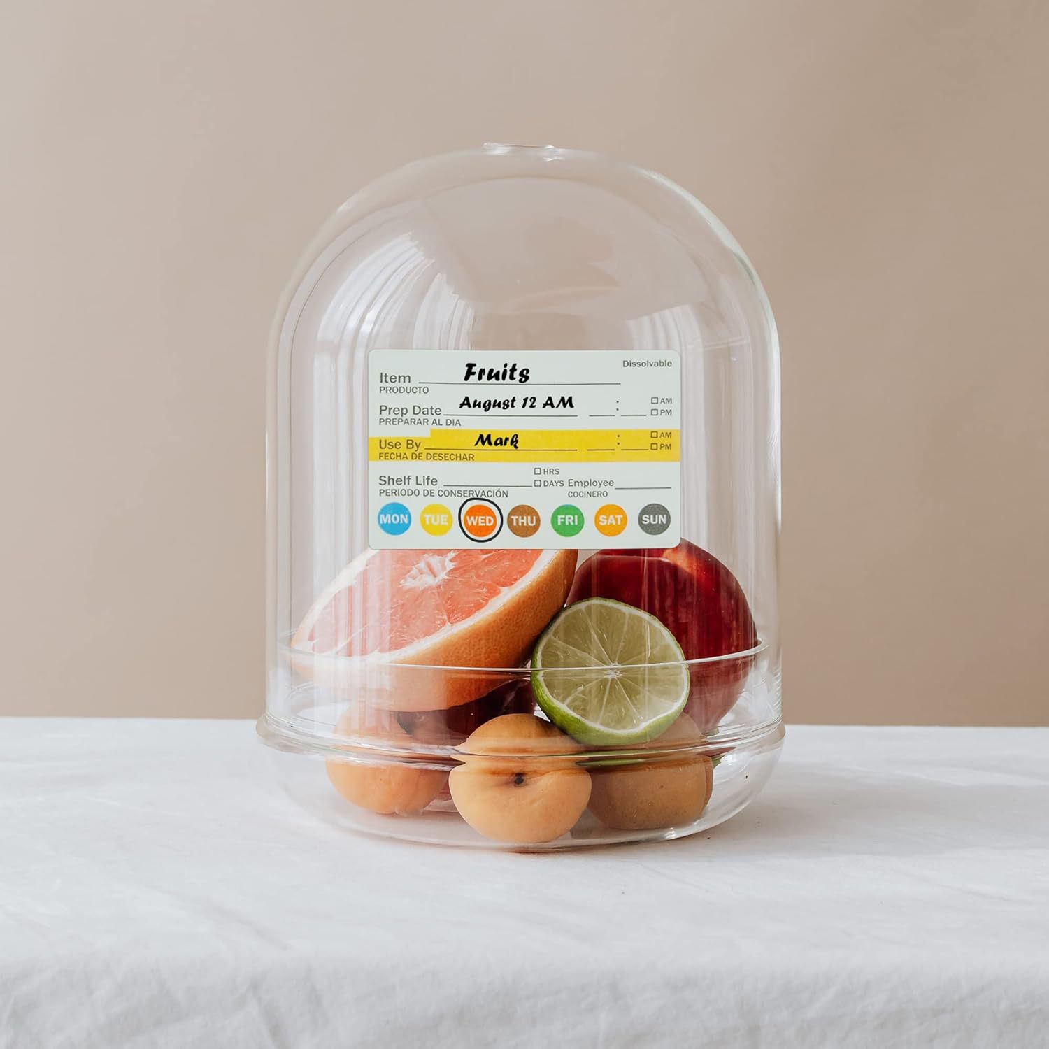 250Pcs/Roll Food Date Labels W - огляд і ціна Food Storage Labels