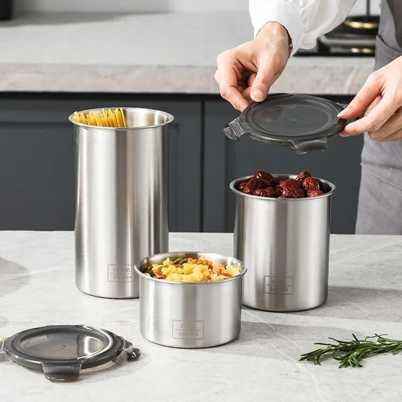 304 Stainless Airtight Contain - огляд і ціна Food Storage With Dividers