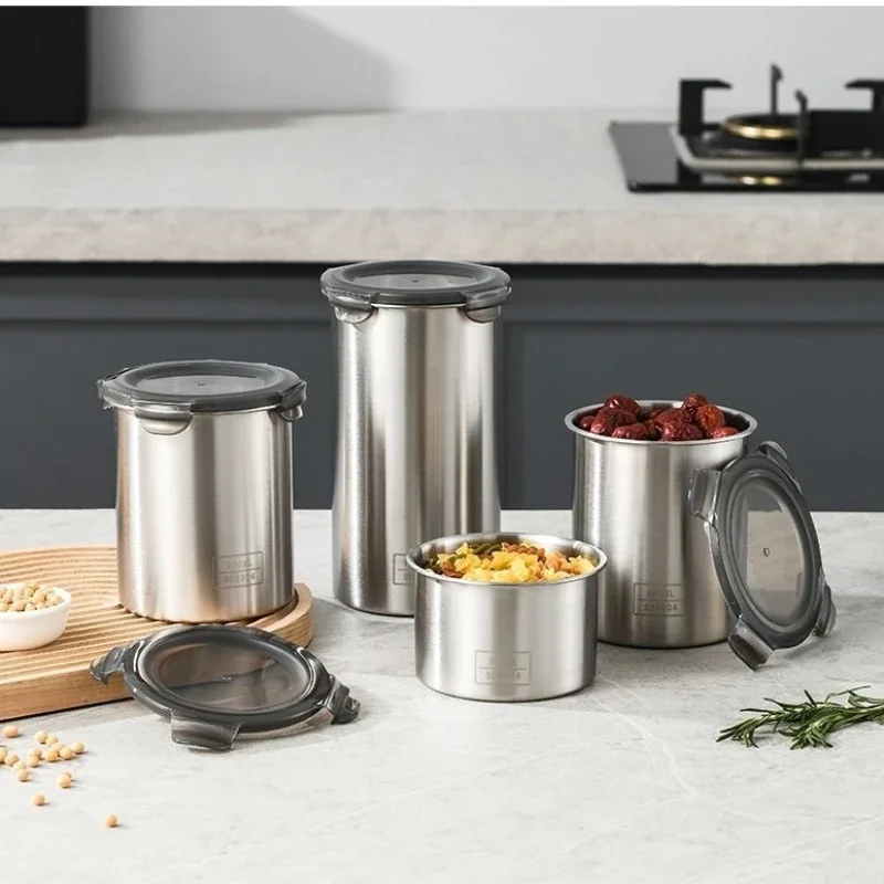 304 Stainless Airtight Contain - огляд і ціна Food Storage With Dividers