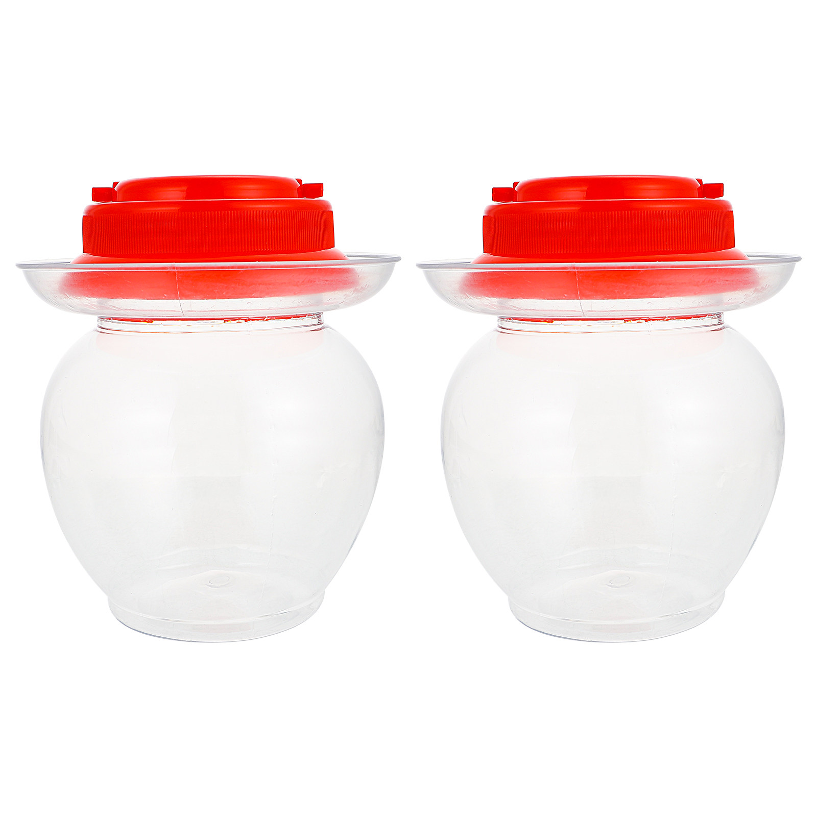 2Pcs Pickle Jar Household Plas - огляд і ціна Food Storage Containers