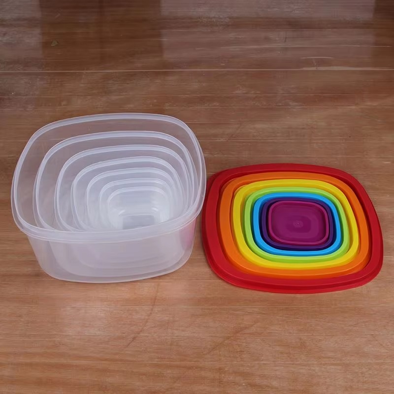 Rainbow 7pcs Food Container Pl - огляд і ціна Food Storage Containers