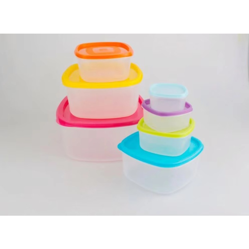 Rainbow 7pcs Food Container Pl - огляд і ціна Food Storage Containers