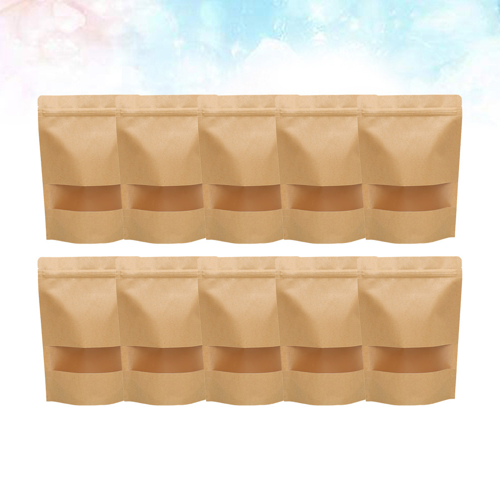 50Pcs Eco Friendly Kraft Paper - огляд і ціна Food Storage Bag