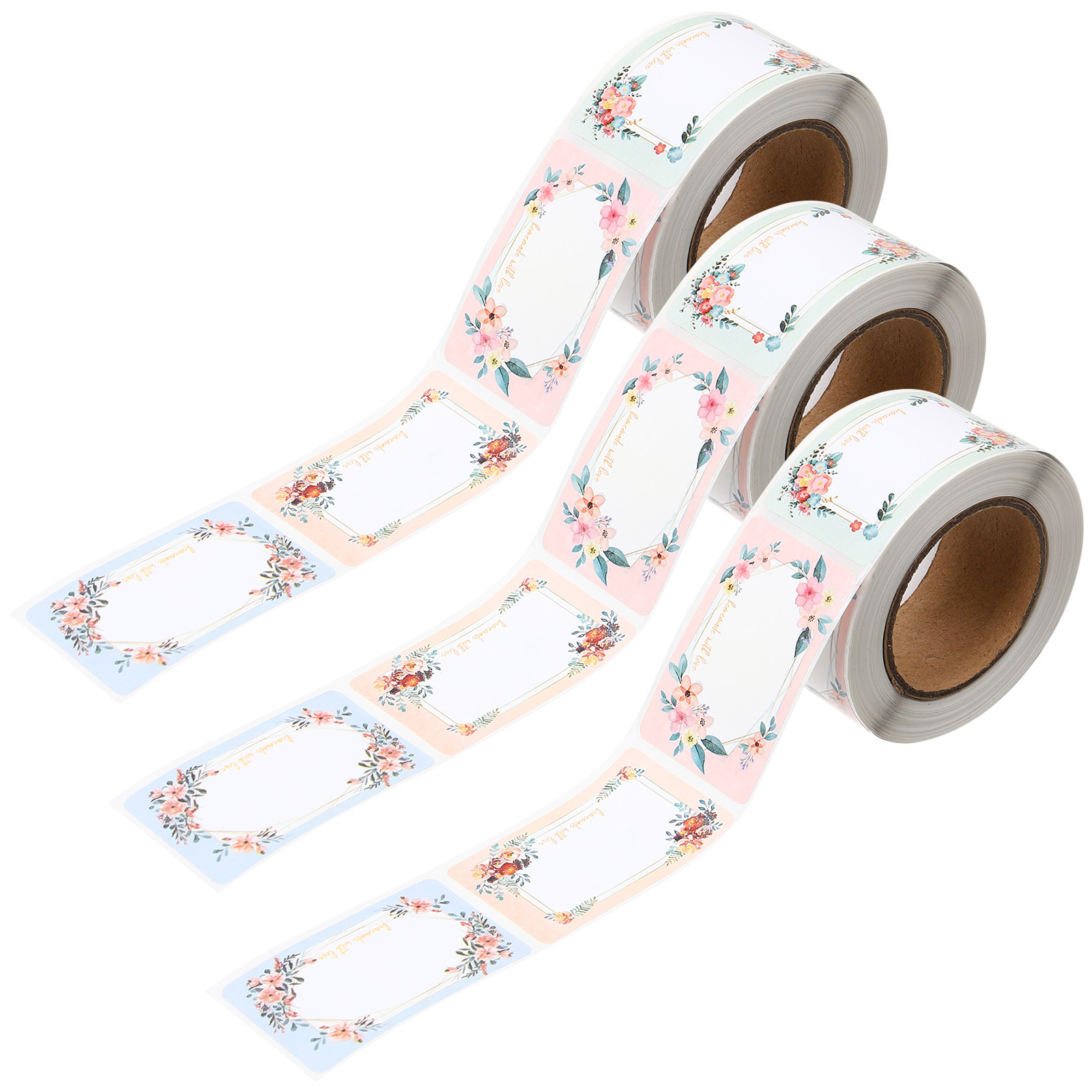 3 Rolls Blank Name Sticker Lab - огляд і ціна Food Storage Labels