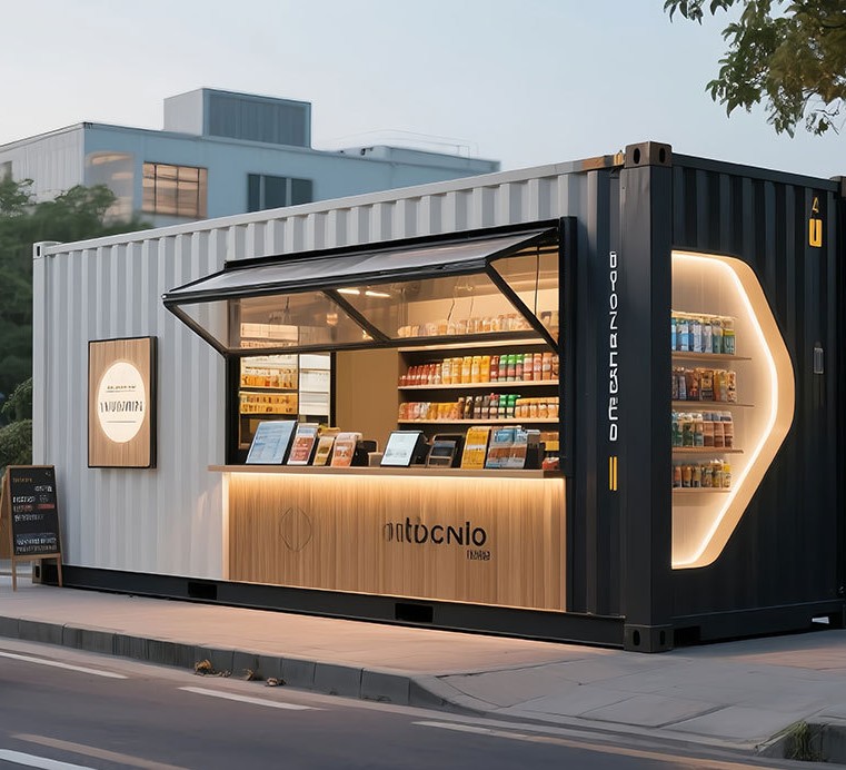 Prefab Container Coffee Shop M - огляд і ціна Food Storage Meals