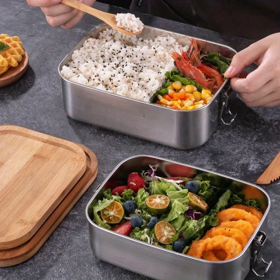 New 304 Stainless Steel Bamboo - огляд і ціна Food Storage Oven Safe