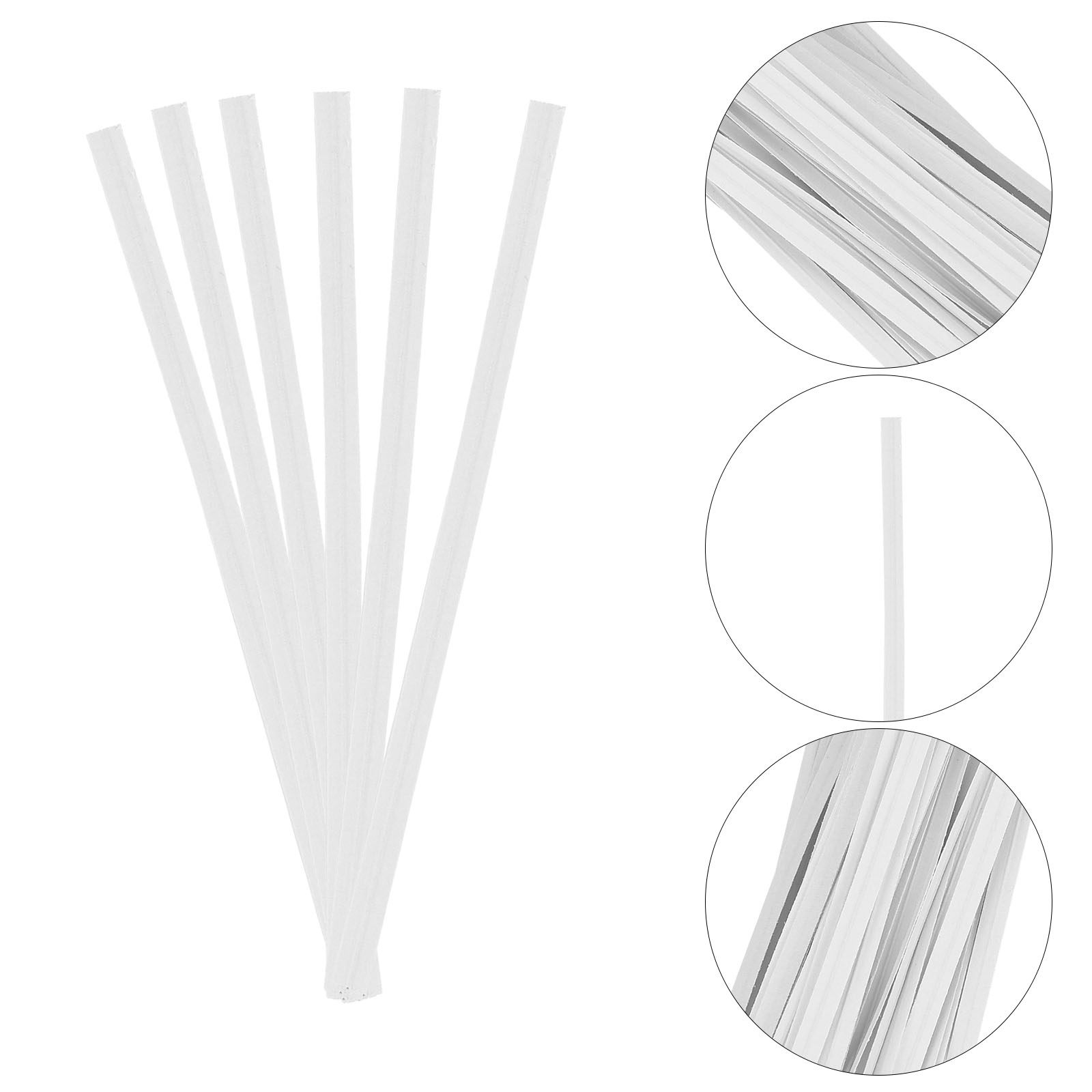 White Paper Twist Ties 1000 Pa - огляд і ціна Food Storage Bag