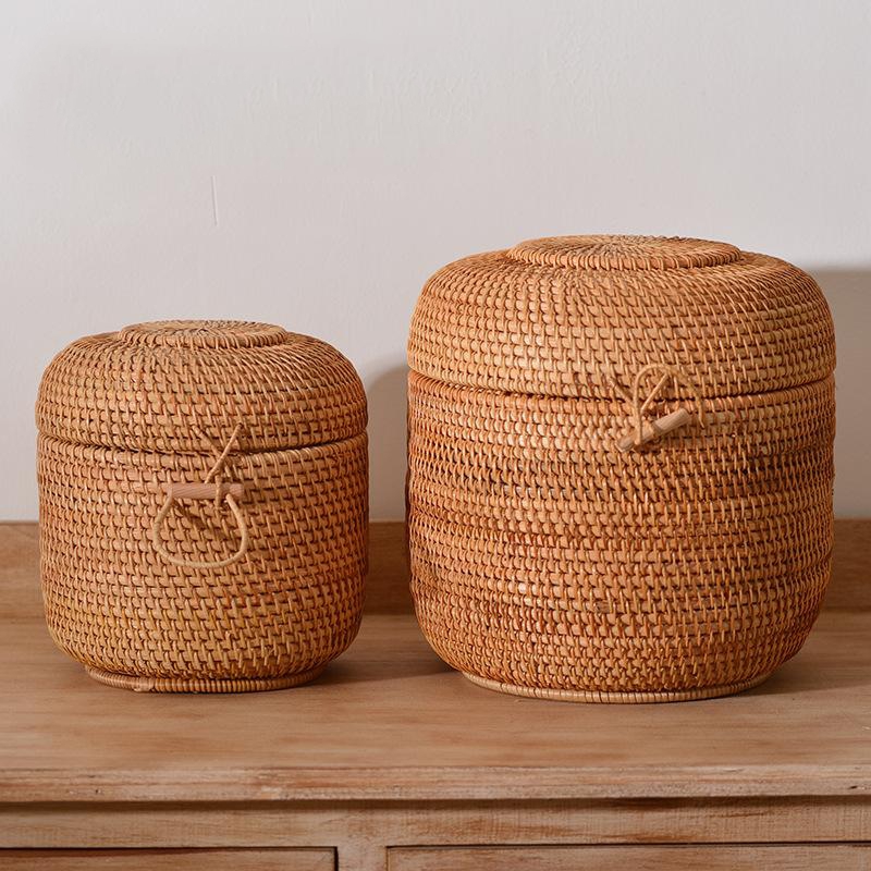 Handwoven Rattan Tea Storage B - огляд і ціна Food Storage Oven Safe