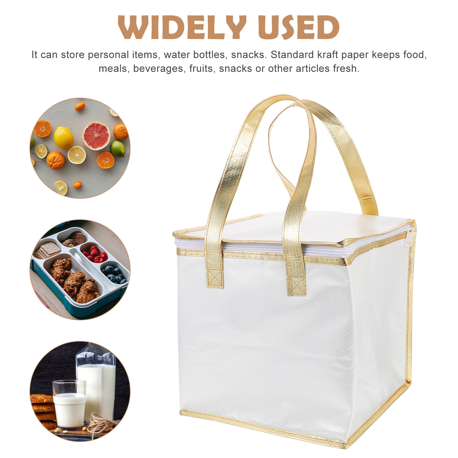 1Pcs Large Capacity Insulated  - огляд і ціна Food Storage Bag