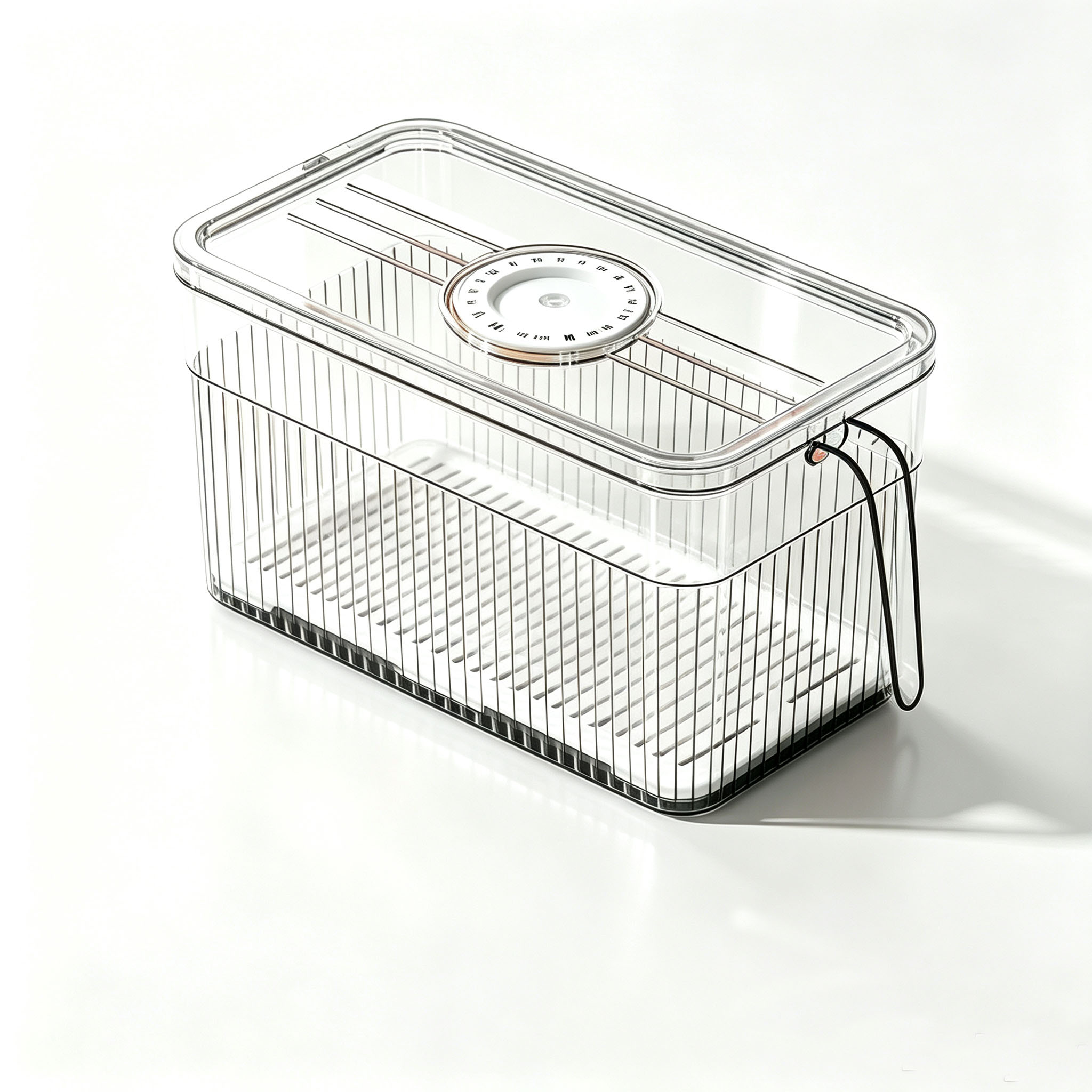Refrigerator Storage Box with  - огляд і ціна Food Storage With Dividers