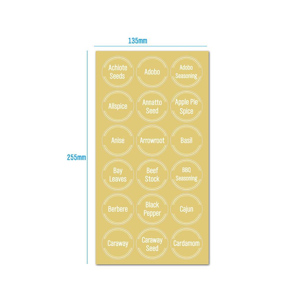 144 Pcs/set Transparent Spice  - огляд і ціна Food Storage Labels
