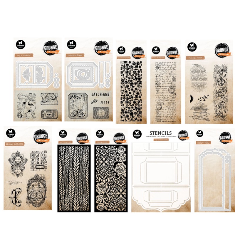 Tag Envelope Grunge Collection - огляд і ціна Food Storage Labels
