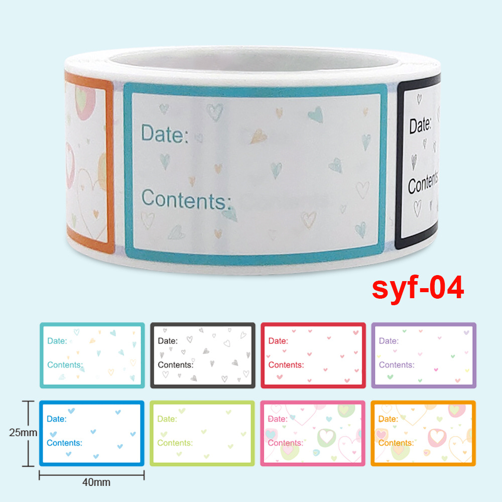 Safe Date Food catalog Storage - огляд і ціна Food Storage Labels