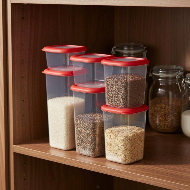 6 Pieces Airtight Food Storage - огляд і ціна Food Storage Containers