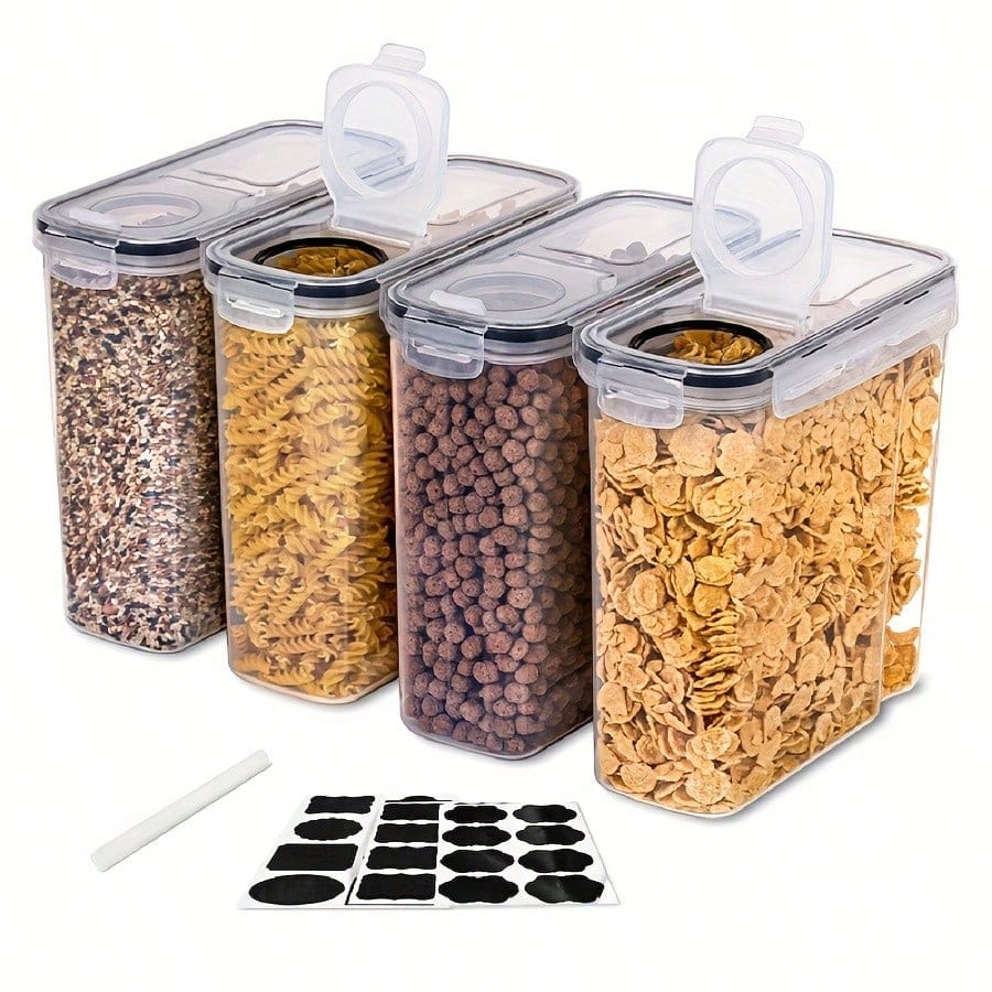 4 Pack Airtight Cereal & Dry F - огляд і ціна Food Storage Meals