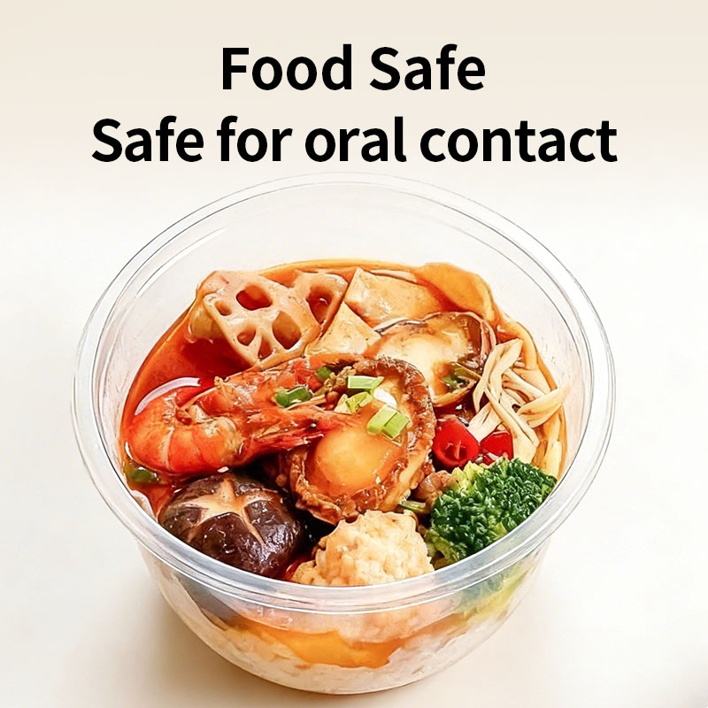 Disposable Plastic Bowls Trans - огляд і ціна Food Storage Meals