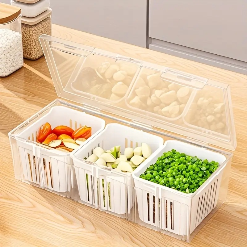 1pc Compartment Food Storage C - огляд і ціна Food Storage With Dividers
