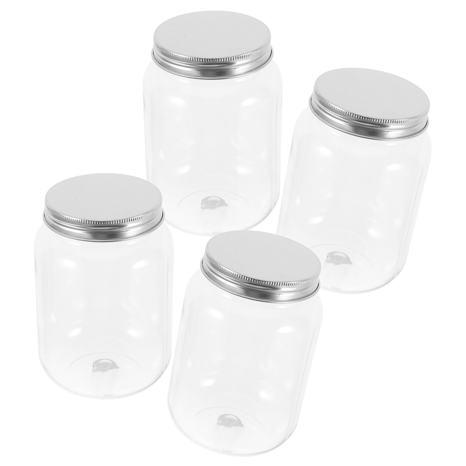 4Pcs Clear Plastic Jars Airtig - огляд і ціна Food Storage Containers