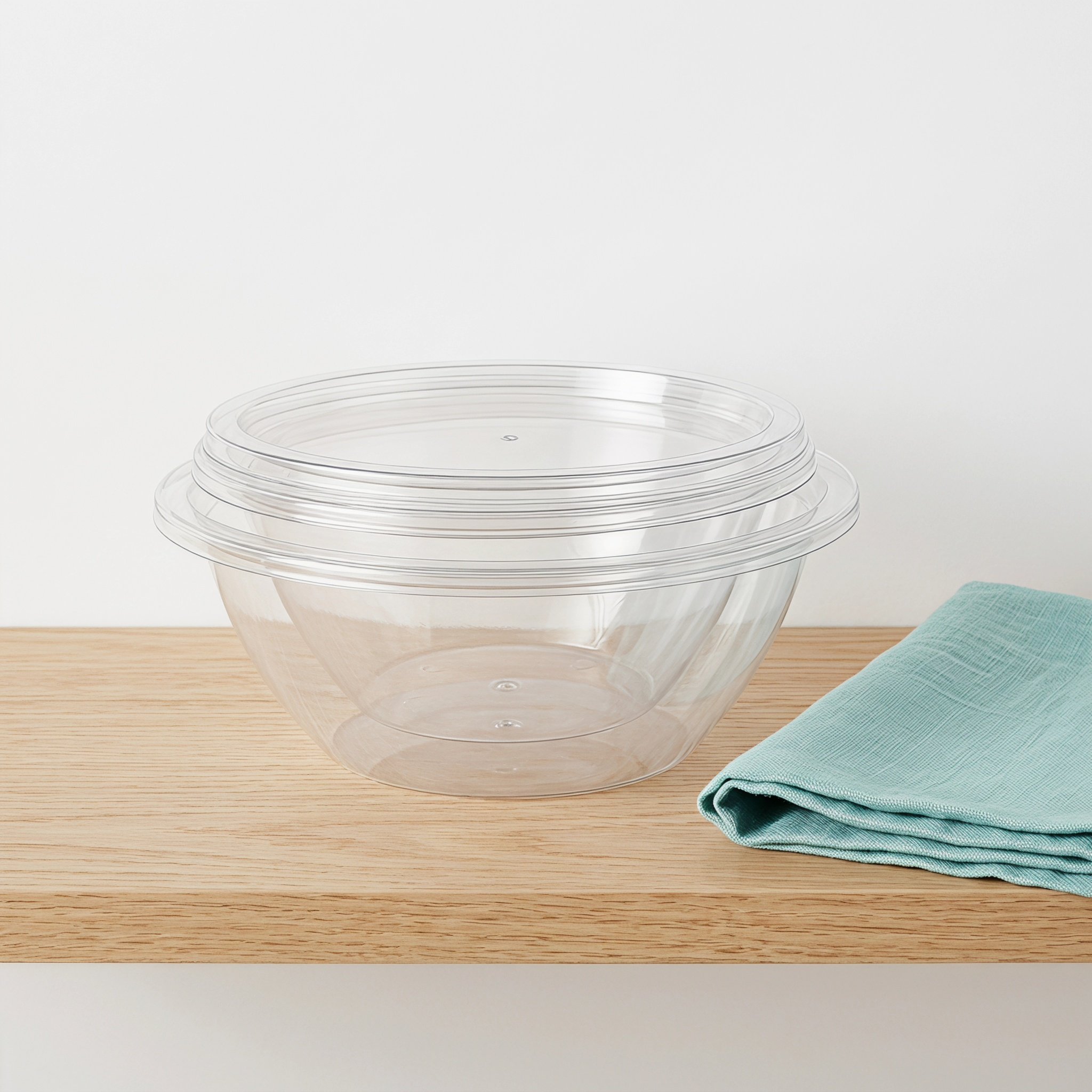 Clear Plastic Mixing Bowls wit - огляд і ціна Food Storage Meals