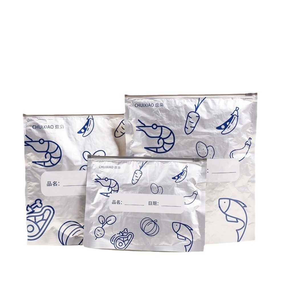10Pcs/Bag Large Capacity Alumi - огляд і ціна Food Storage Bag