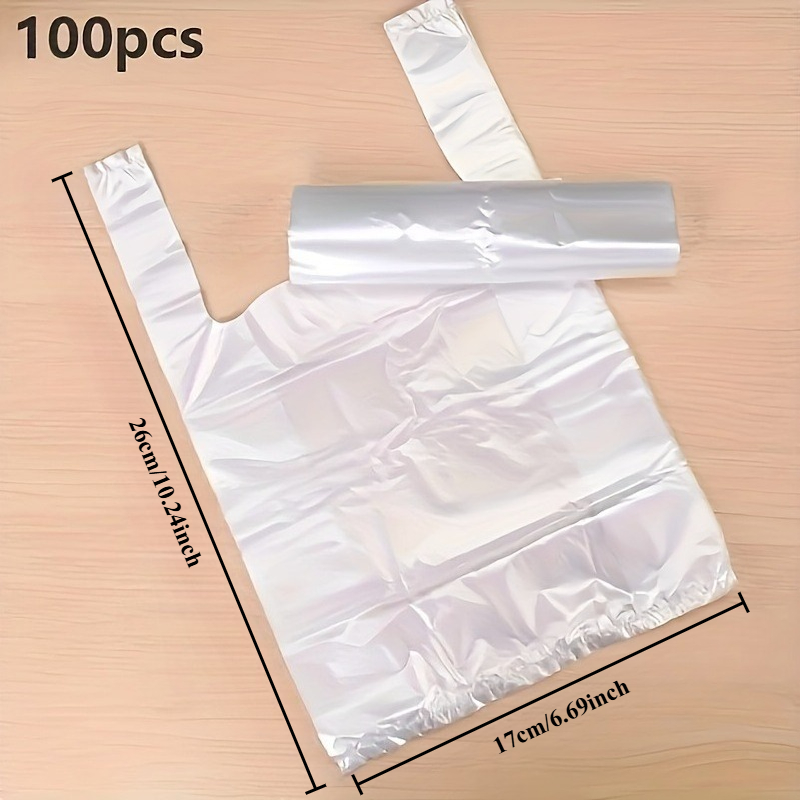 100Pcs Mini Transparent Dispos - огляд і ціна Food Storage Bag