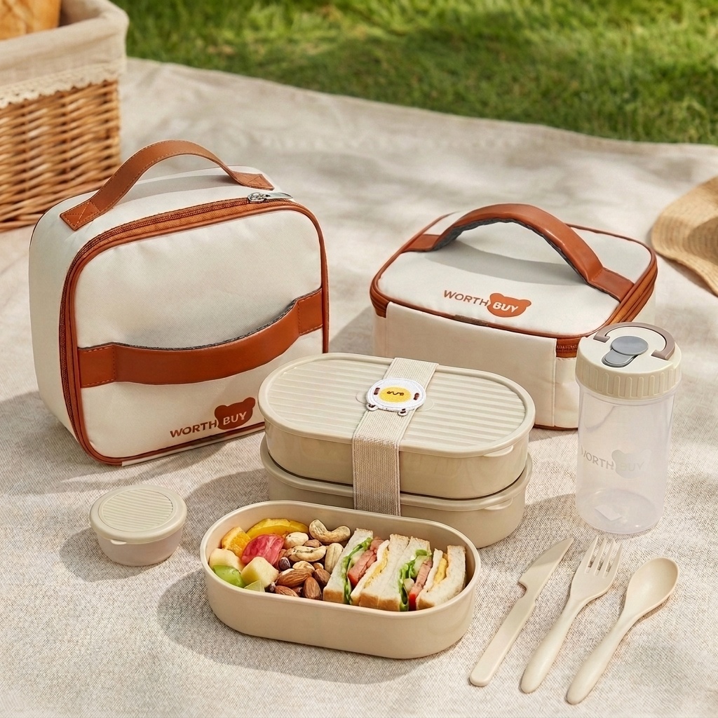 2Pcs/Set Reusable Plastic Lunc - огляд і ціна Food Storage Oven Safe