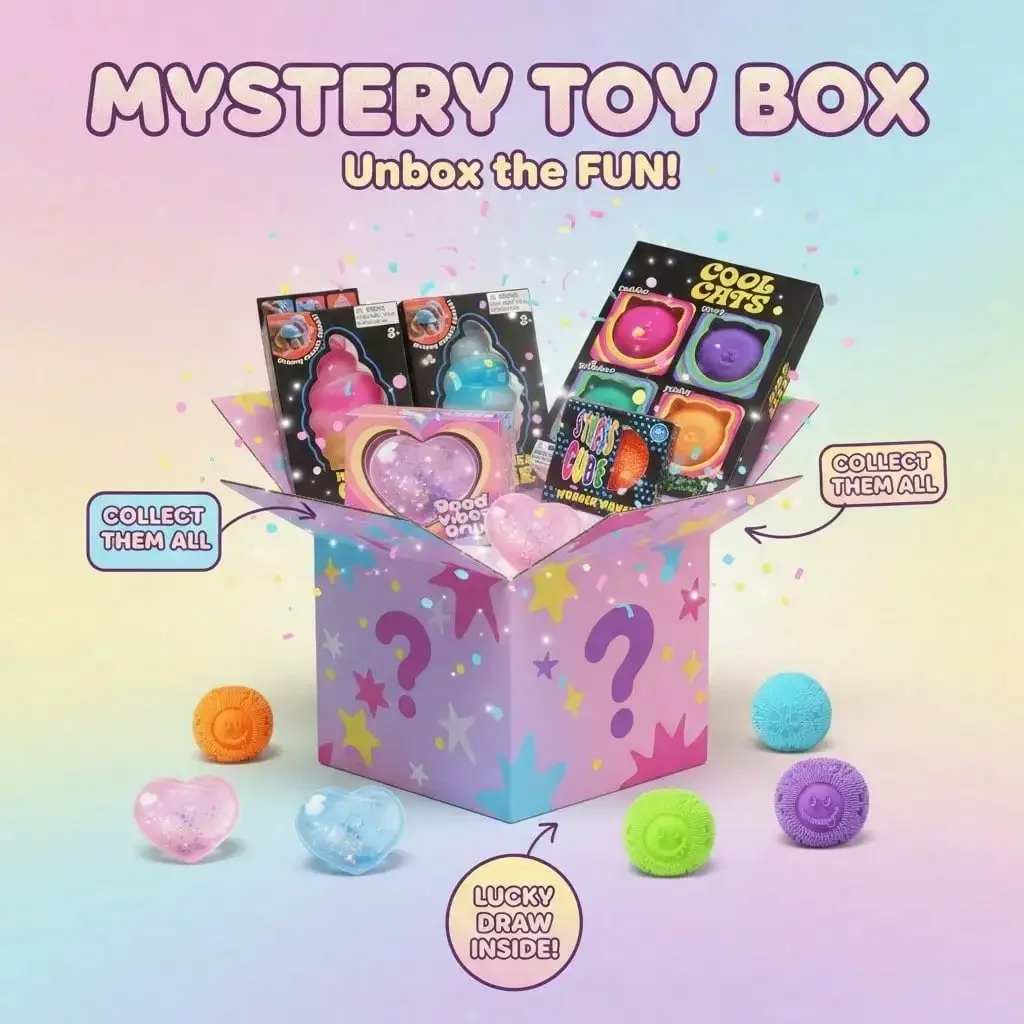 100+Mystery Fidget Toy Blind B - огляд і ціна Food Storage Bag