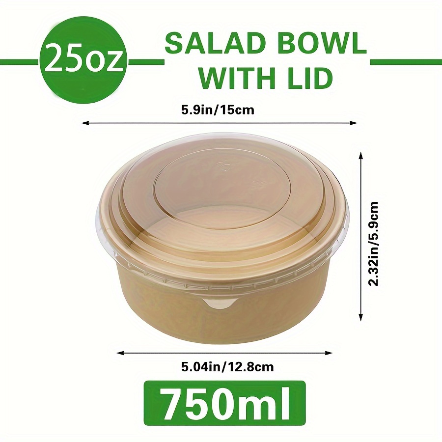 25Oz/750Ml 25/50 Pack Paper Bo - огляд і ціна Food Storage Meals