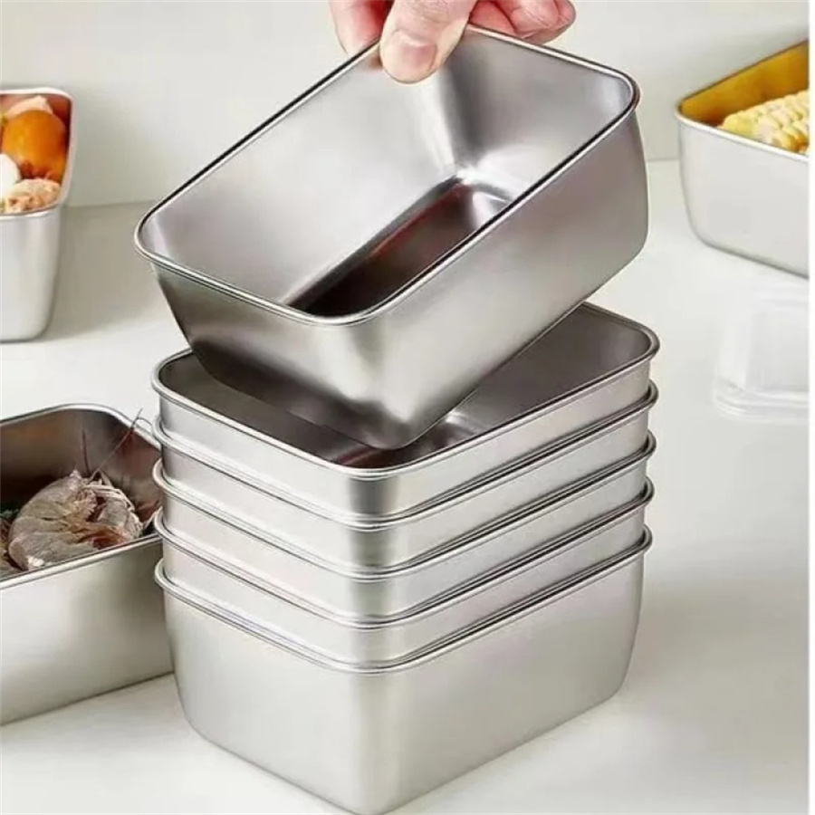 1/3/5pcs Stainless Steel Food  - огляд і ціна Food Storage Oven Safe